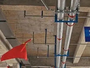 集安管廊支架的安装方法